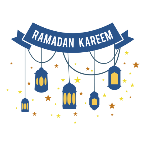 Ramadan Kareem Mosque and Lantern PNG   Islamic Festival Decorations