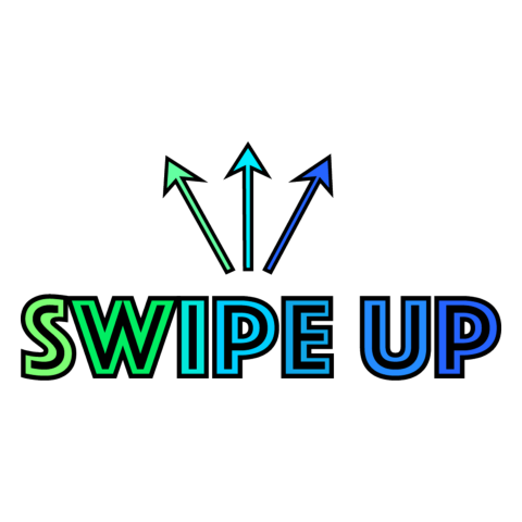 Green Swipe Up PNG with Arrows | Free Transparent Download