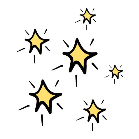 Hand-Drawn Doodle Star | Simple Star Illustration