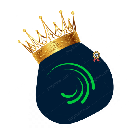 Alight Motion Logo PNG Crown   Premium Transparent PNG