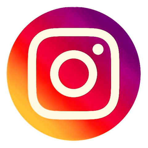Modern Social Media logo | Retro Instagram Aesthetic
