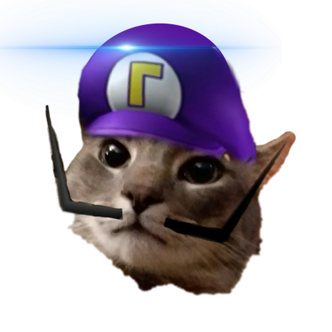 Waluigi Cat Meme – Funny Nintendo-Inspired Edit